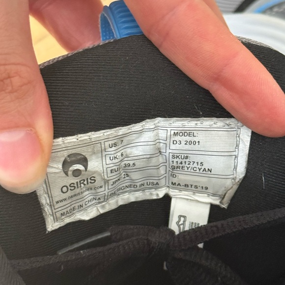 Osiris D3 2001 Chunky Skate Shoes - Picture 7 of 7